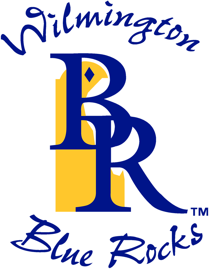 Wilmington Blue Rocks 1994-2002 Primary Logo iron on heat transfer